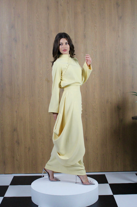lemon drape set