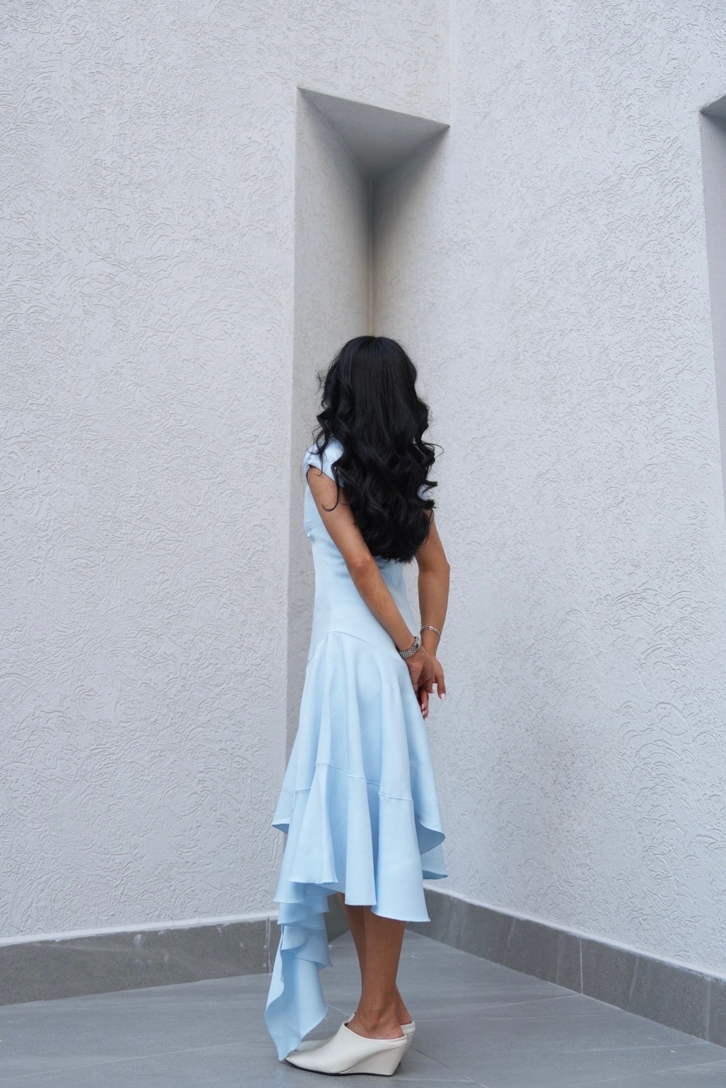 Asymmetrical dress