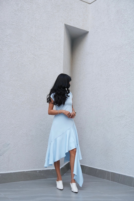 Asymmetrical dress