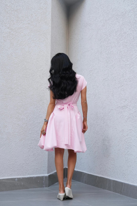 pink dress
