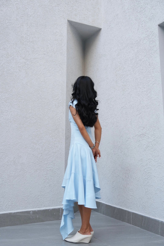 Asymmetrical dress